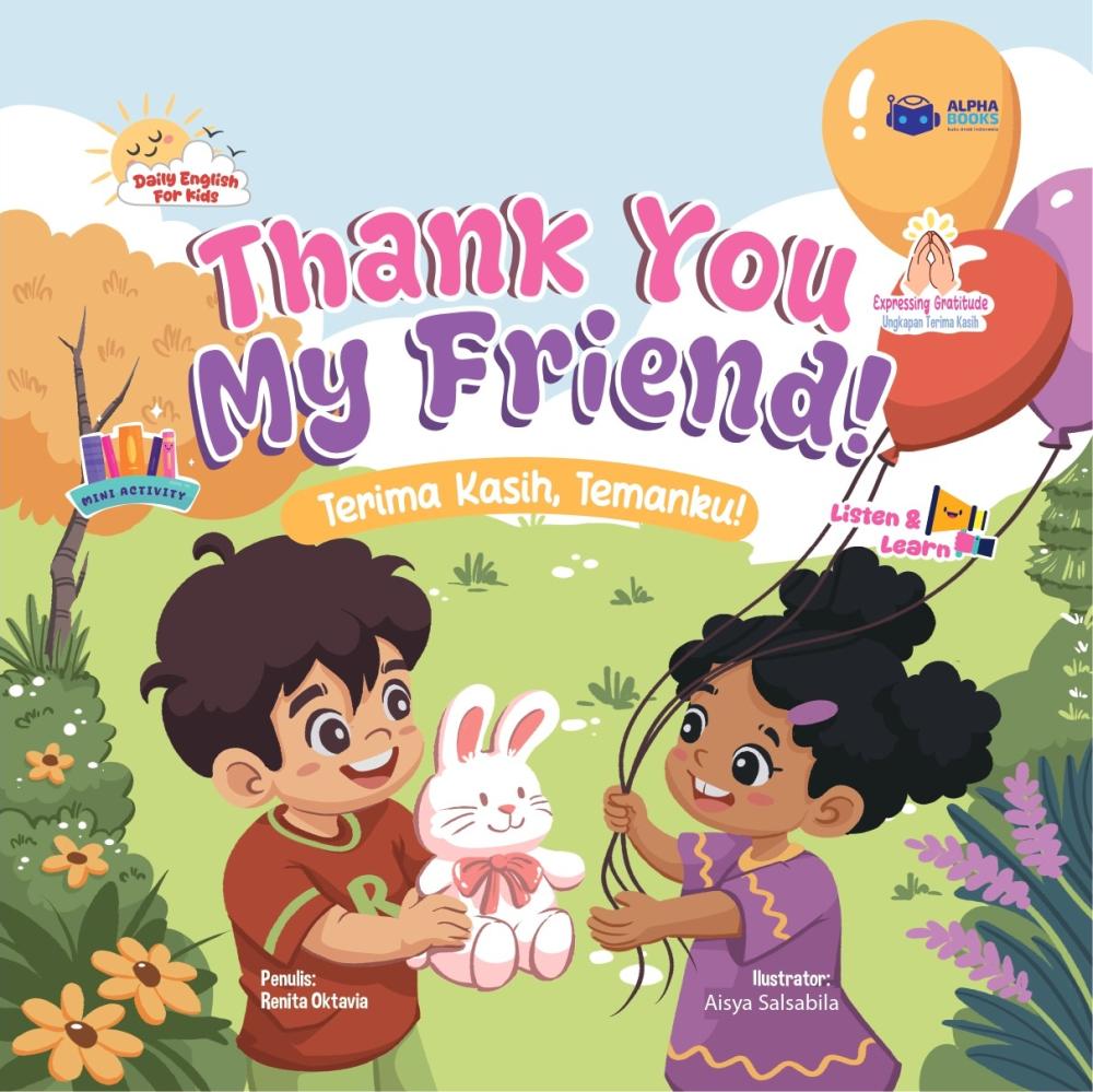 Thank You, My Friend! Terima Kasih, Temanku!